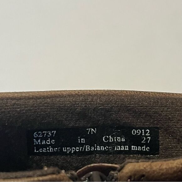 Clarks Women's Ankle Boots Two Tone Brown Size 7N - Picture 6 of 9